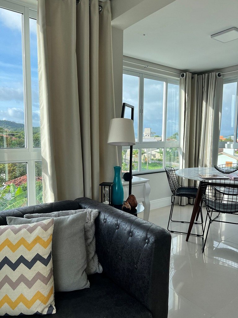 Paraíso! Linda cobertura com vista 360°!