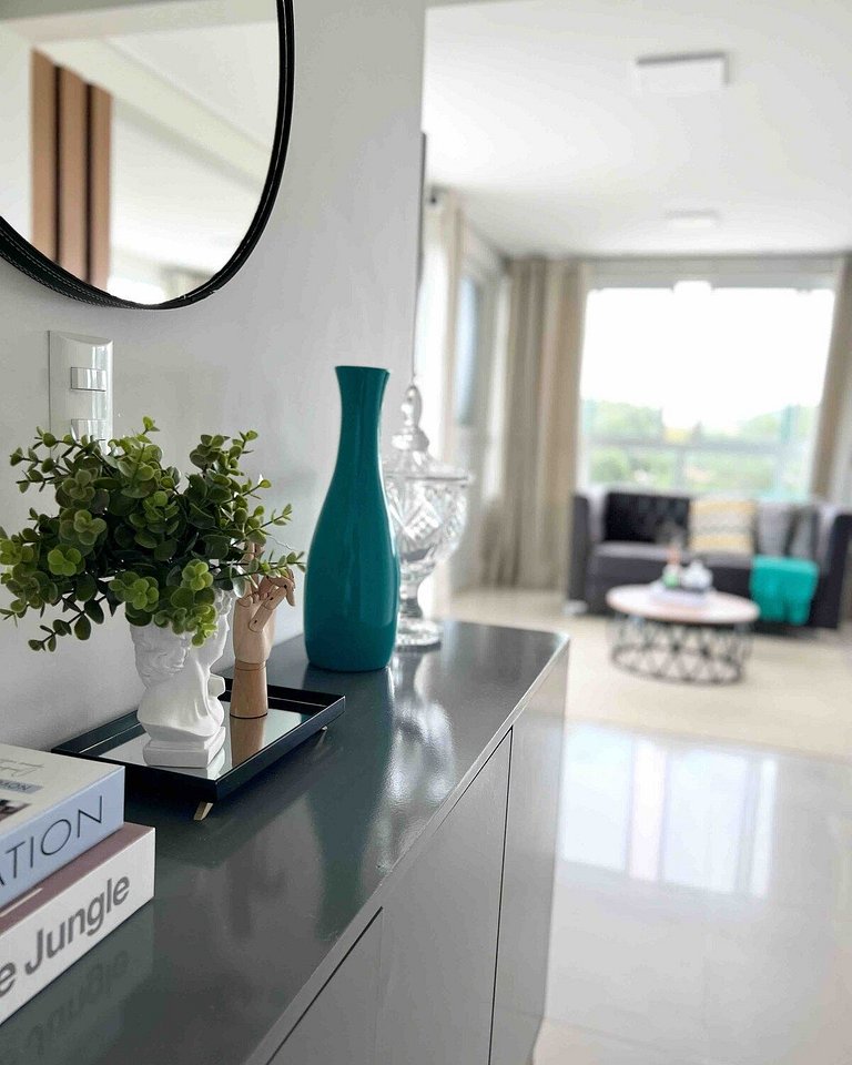 Paraíso! Linda cobertura com vista 360°!