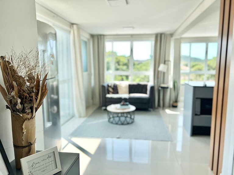 Paraíso! Linda cobertura com vista 360°!