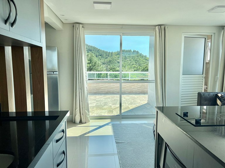 Paraíso! Linda cobertura com vista 360°!