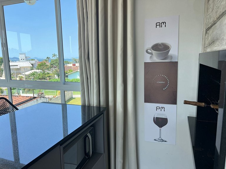 Paraíso! Linda cobertura com vista 360°!