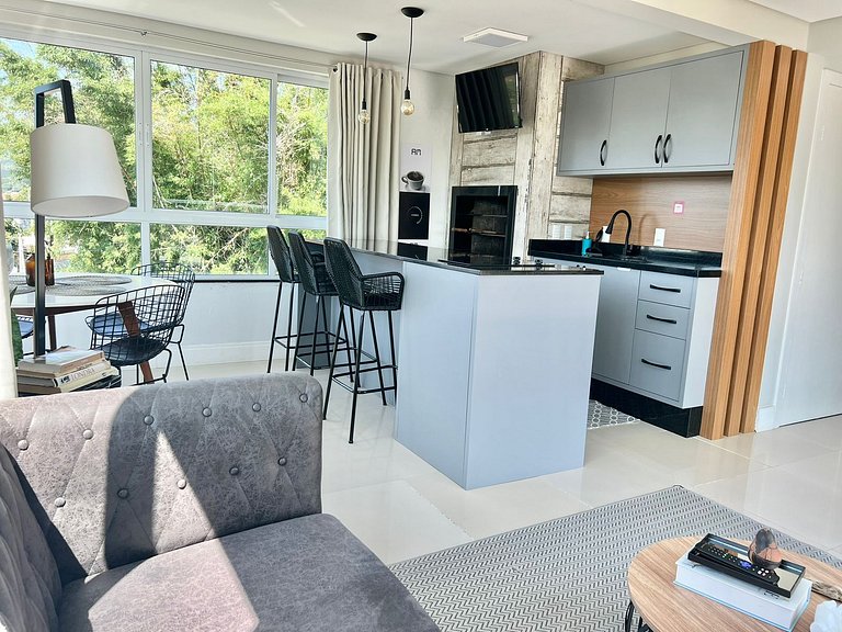 Paraíso! Linda cobertura com vista 360°!