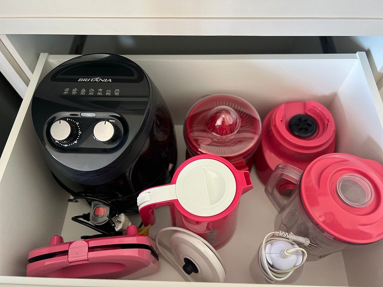 Apenas 70 mt do mar! Apto na Praia Grande! PT07I