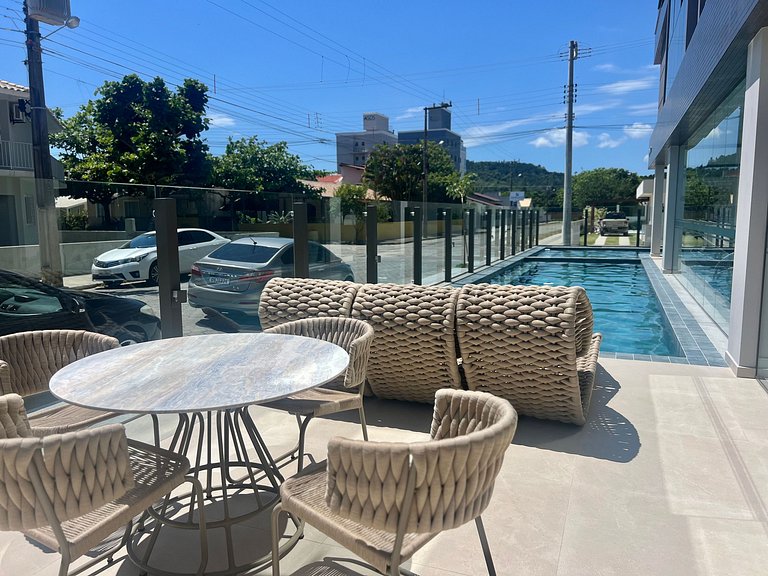 Vista MAR! Vista incrível na Praia Grande! PO03I