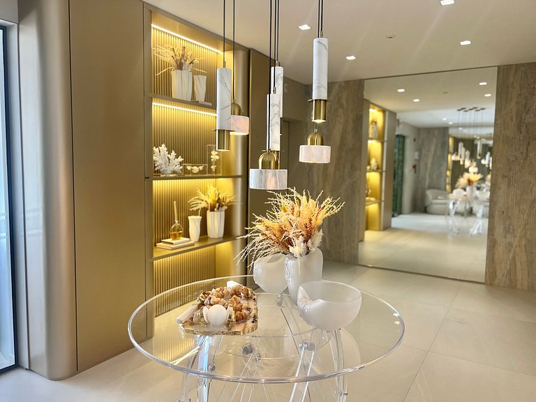 Vista MAR! Vista incrível na Praia Grande! PO03I