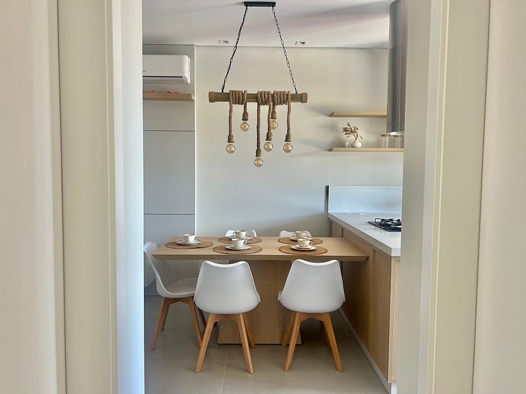 Vista MAR! Vista incrível na Praia Grande! PO03I