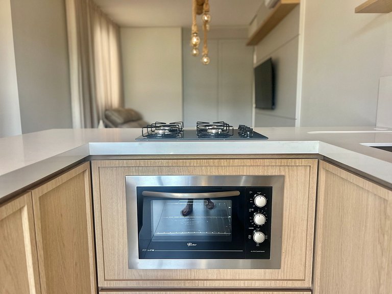 Vista MAR! Vista incrível na Praia Grande! PO03I