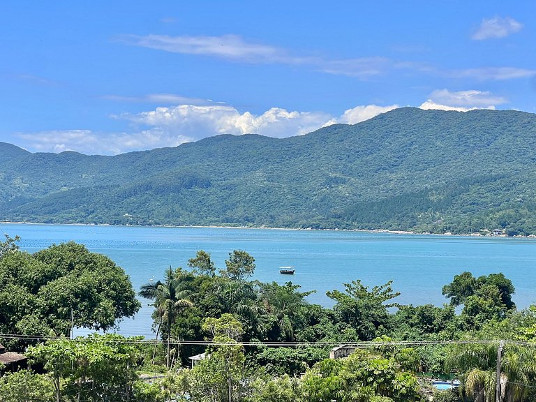 Vista MAR! Apto com vista incrível na Praia Grande! PO03I