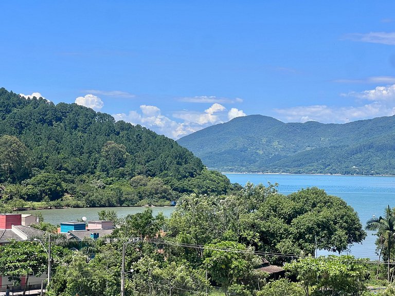 Vista MAR! Apto com vista incrível na Praia Grande! PO03I