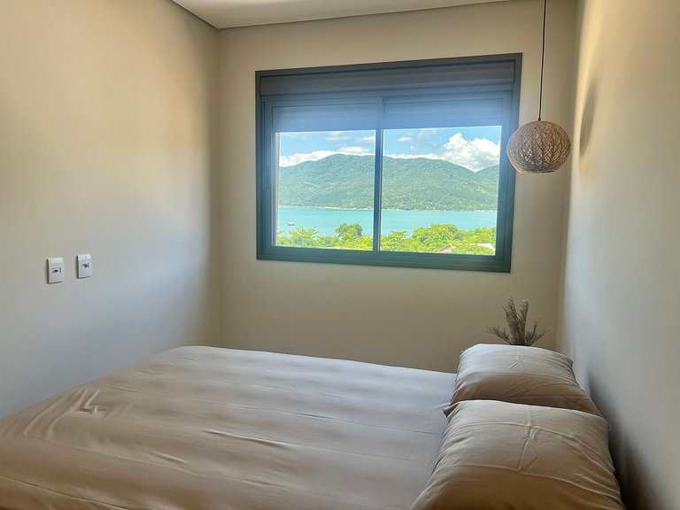 Vista MAR! Apto com vista incrível na Praia Grande! PO03I