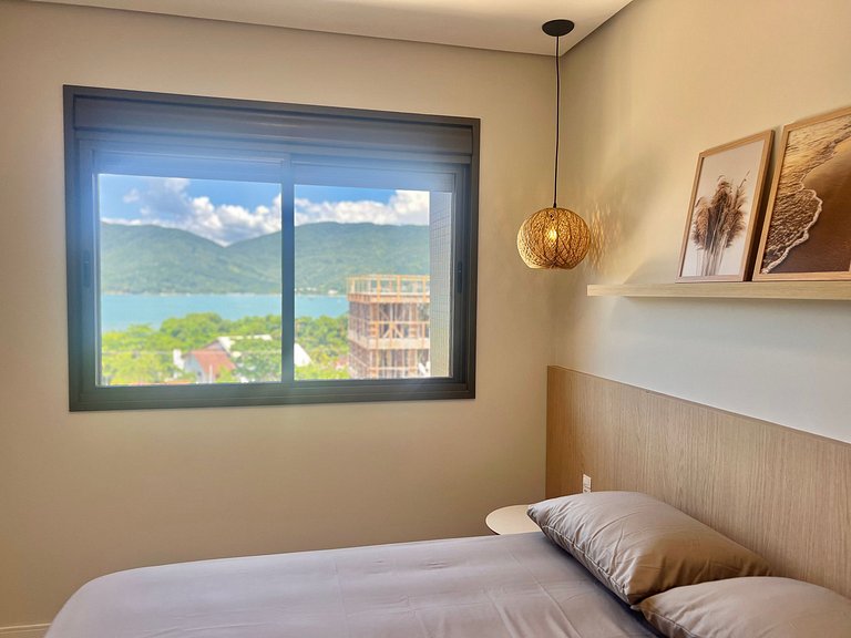 Vista MAR! Apto com vista incrível na Praia Grande! PO03I