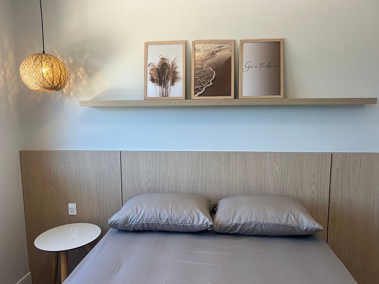 Vista MAR! Vista incrível na Praia Grande! PO03I