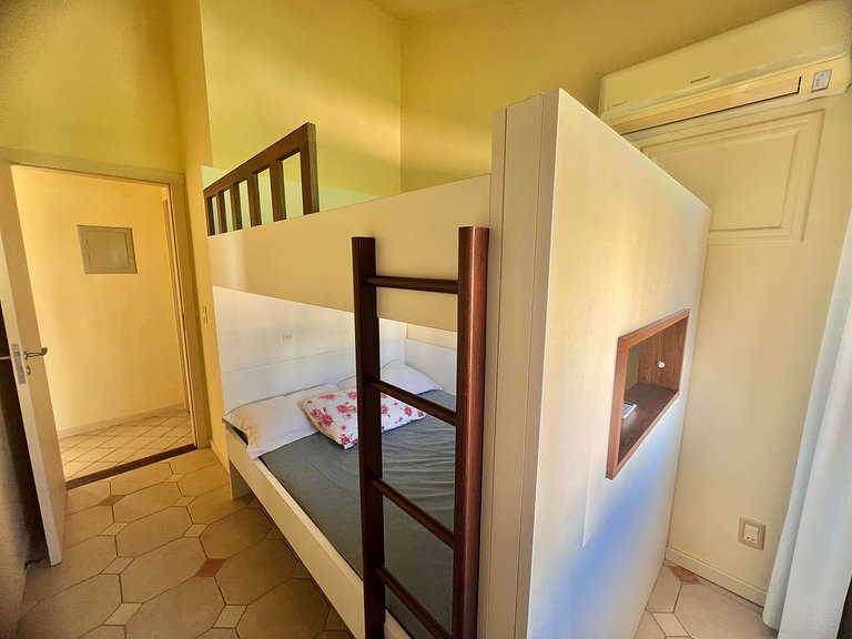 Maravilhoso! Apartamento a 70m do mar - XP01I