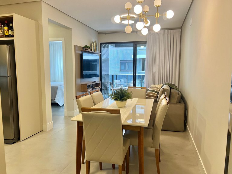 Perfeito! Apto home na praia de Palmas! YR01I