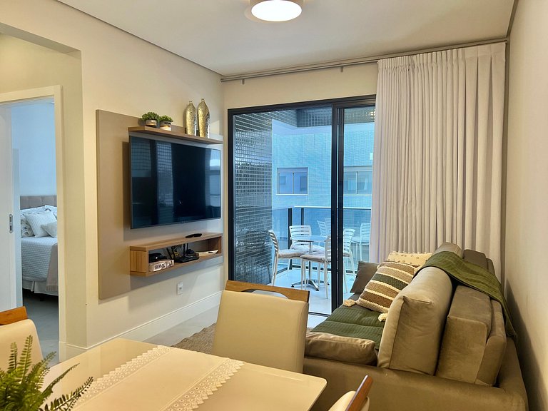 Perfeito! Apto home na praia de Palmas! YR01I