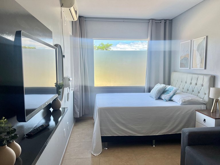 Studio Econômico! Á 250 m. do mar! AF04J