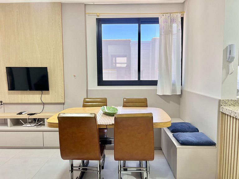 Lindo! Apto na praia de Palmas! AK01J