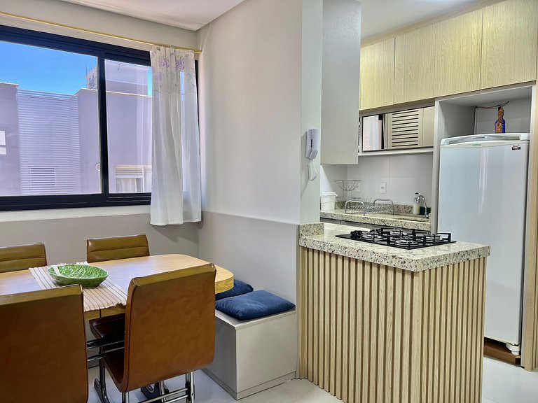 Lindo! Apto na praia de Palmas! AK01J