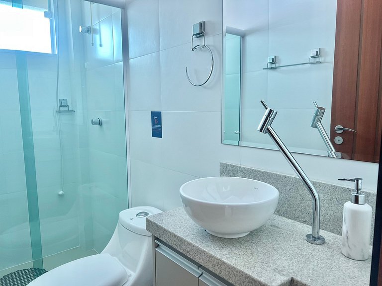 Perfeito! Apto na Praia de Palmas! - BP01J