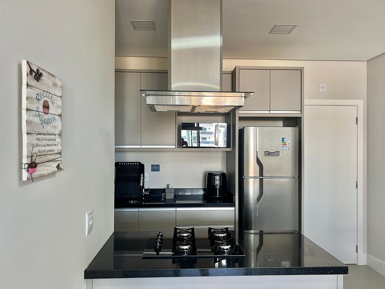 Lindo! Apto na Praia Grande. BC01J