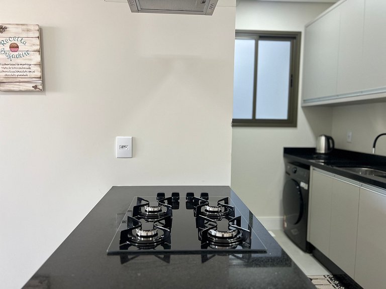 Lindo! Apto na Praia Grande. BC01J