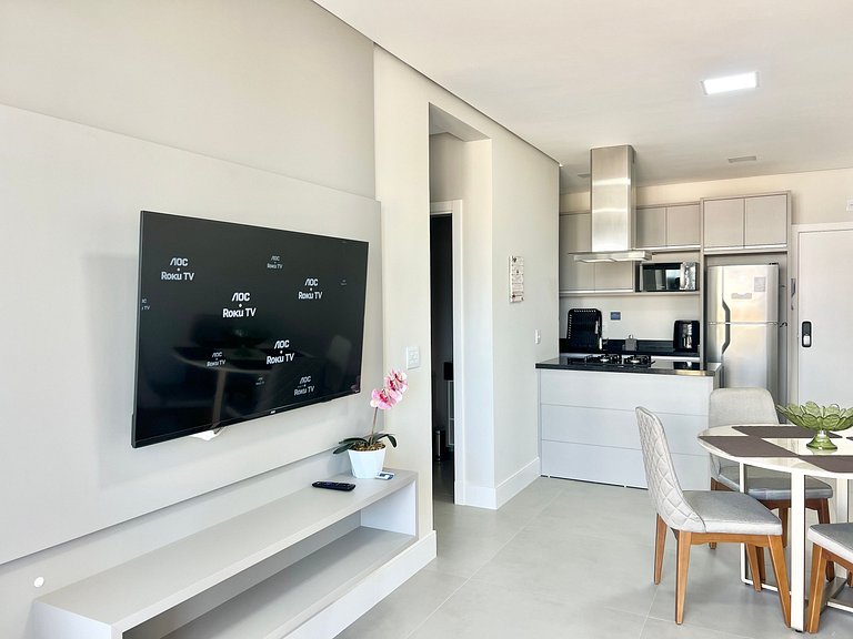 Lindo! Apto na Praia Grande. BC01J