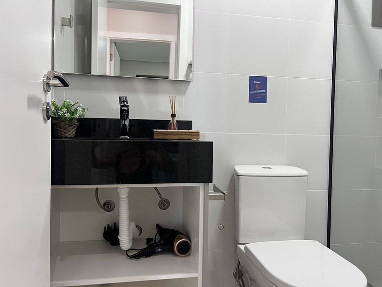 Lindo! Apto na Praia Grande! BC02J