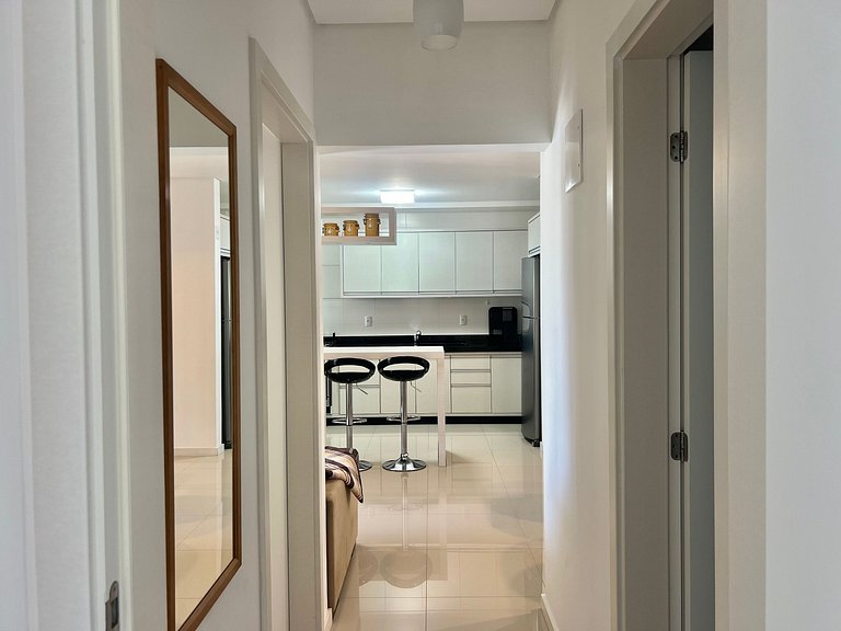 Apto piscina vista mar na praia de Palmas.- CC01J