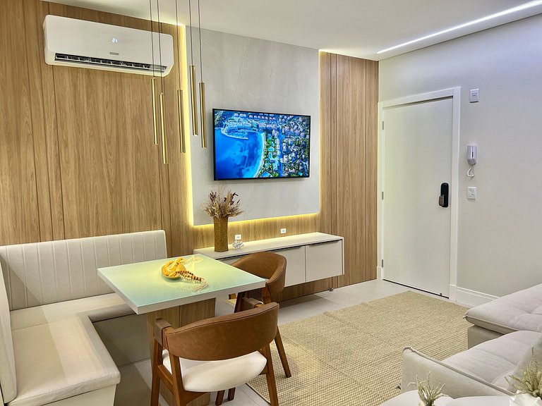 Maravilhoso! Apto na Praia Grande! CD01J