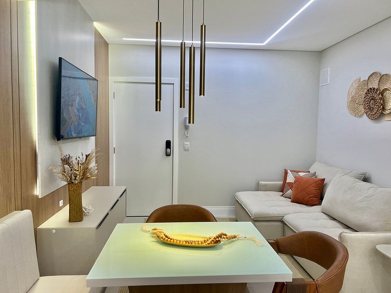 Maravilhoso! Apto na Praia Grande! CD01J