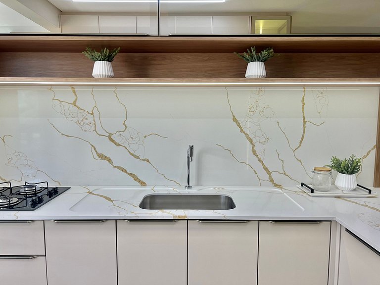 Maravilhoso! Apto na Praia Grande! CD01J