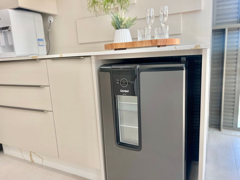 Maravilhoso! Apto na Praia Grande! CD01J