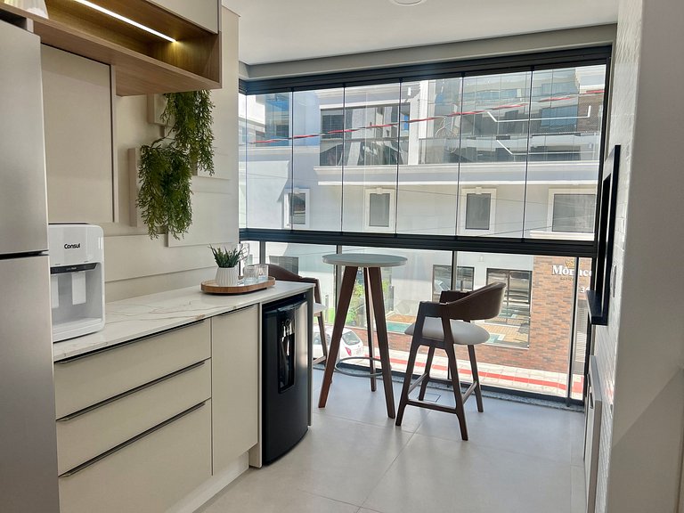 Maravilhoso! Apto na Praia Grande! CD01J