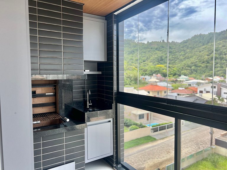 Lindo! Apto com piscina no condominio - OJ10I