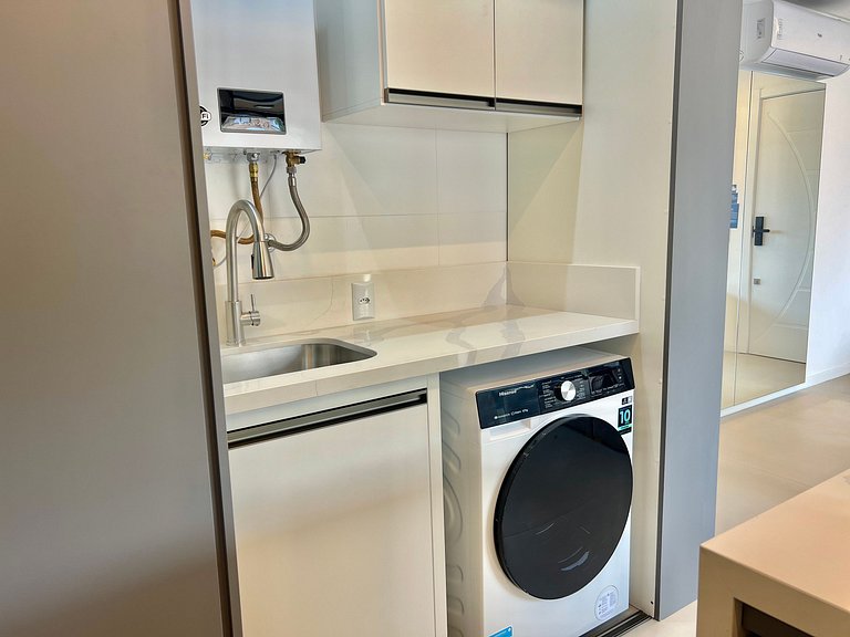 Lindo! Apto com piscina no condominio - OJ10I