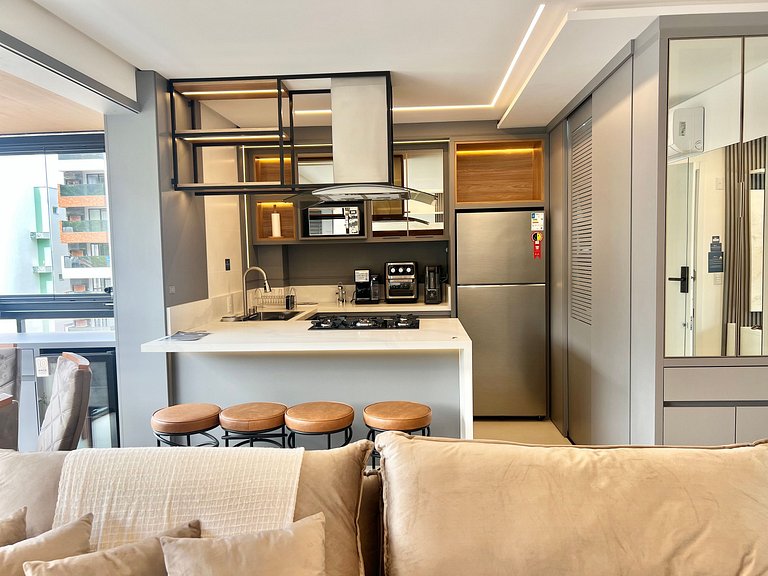 Lindo! Apto com piscina no condominio - OJ10I