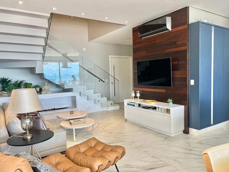 Espetacular! Alto padrão - pé na areia - CB03J