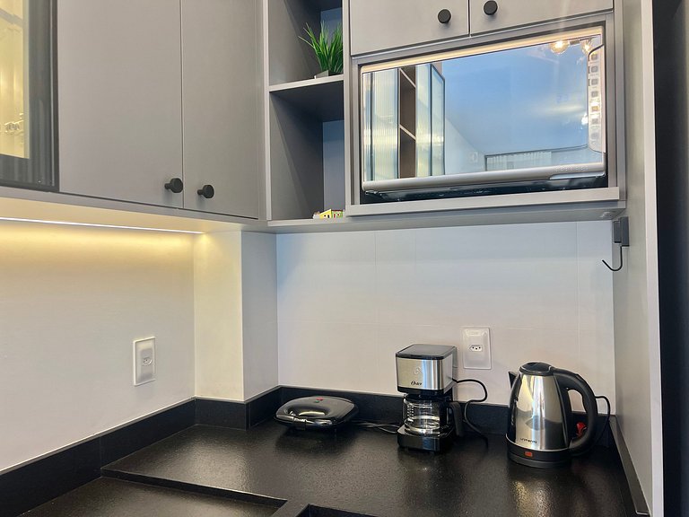 Lindo! Apartamento na Praia de Palmas - DE03J