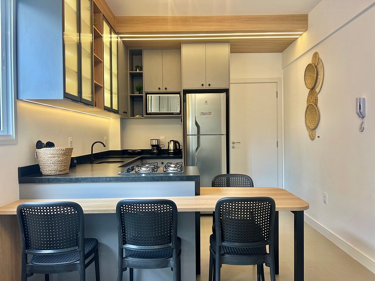 Lindo! Apartamento na Praia de Palmas - DE03J