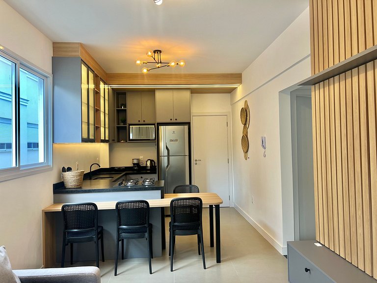 Lindo! Apartamento na Praia de Palmas - DE03J