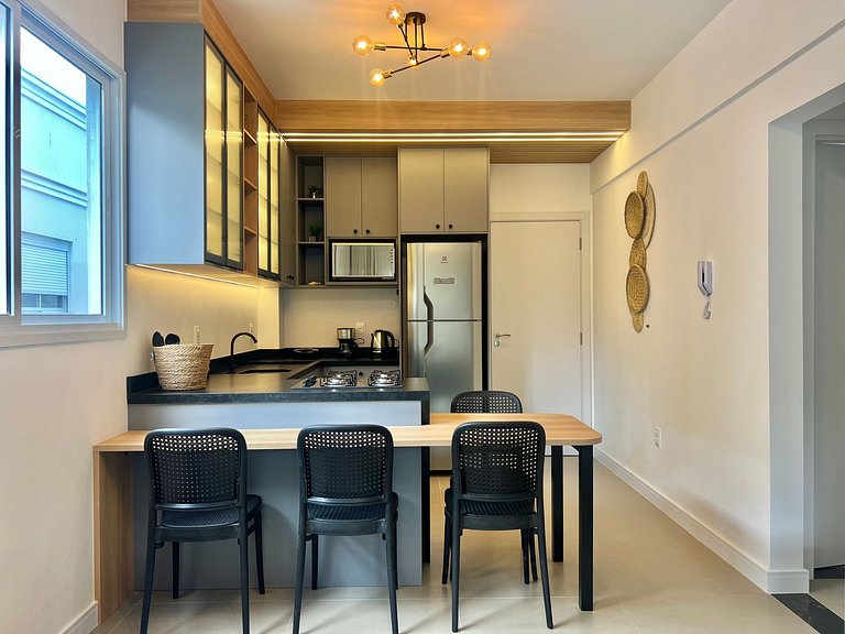 Lindo! Apartamento na Praia de Palmas - DE03J