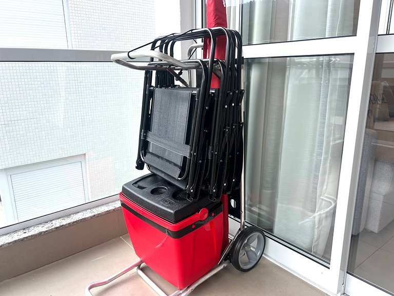 Lindo! Apartamento na Praia de Palmas - DE03J