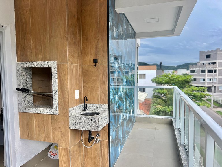 Lindo! Apartamento na Praia de Palmas - DE03J