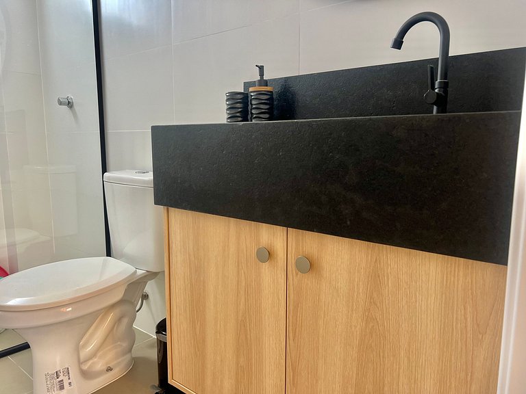 Lindo! Apartamento na Praia de Palmas - DE03J