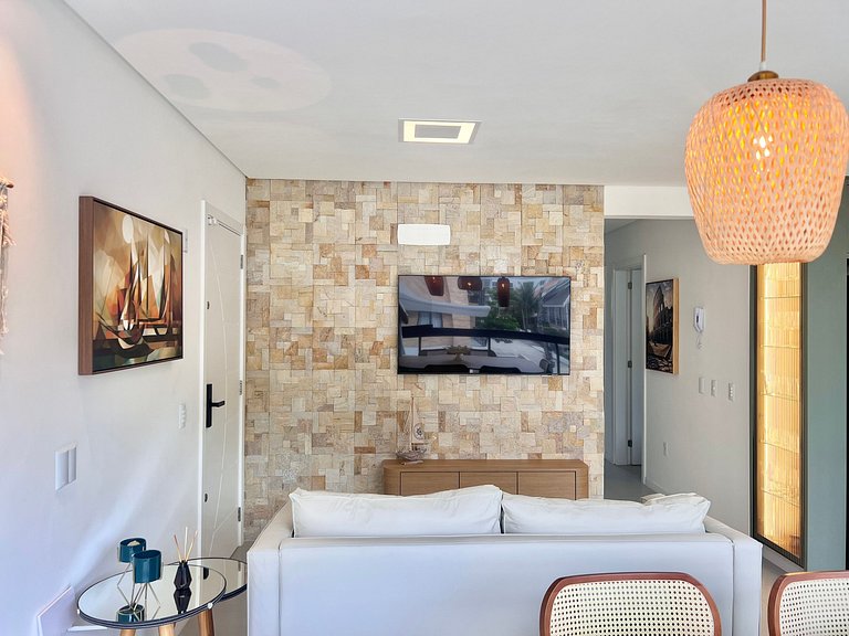 Perfeito! Apto na Praia de Palmas! - DR01J