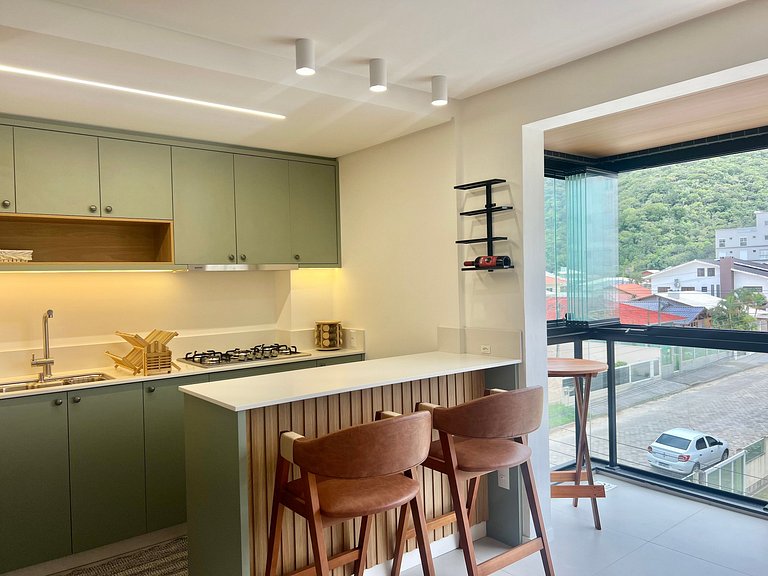 Perfeito! Apto na Praia de Palmas! - DR01J