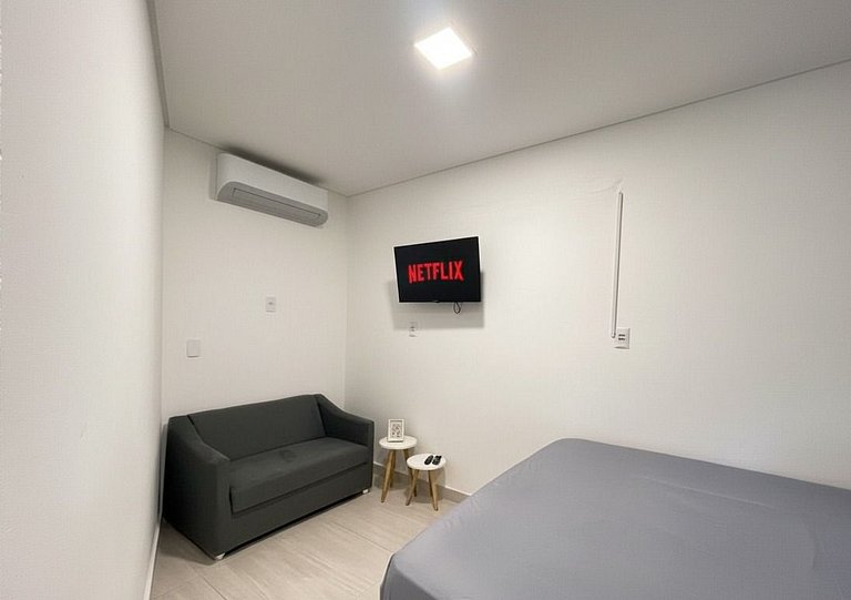 Aconchegante! Studio na Fazenda da Armação! DE02J