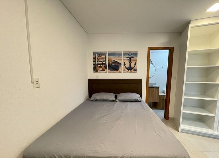 Aconchegante! Studio na Fazenda da Armação! DE02J