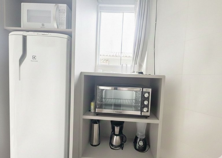 Aconchegante! Studio na Fazenda da Armação! DE02J