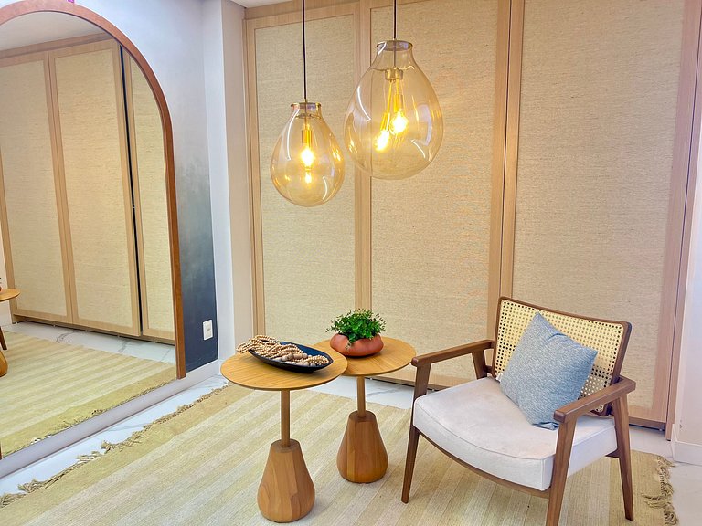 Lindo! Apto na Praia de Palmas - ZI06I